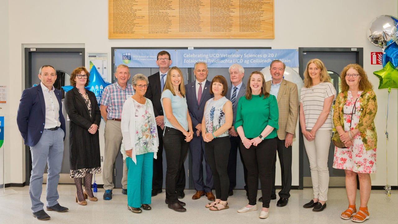 UCD vet school celebrates two decades at Belfield campus