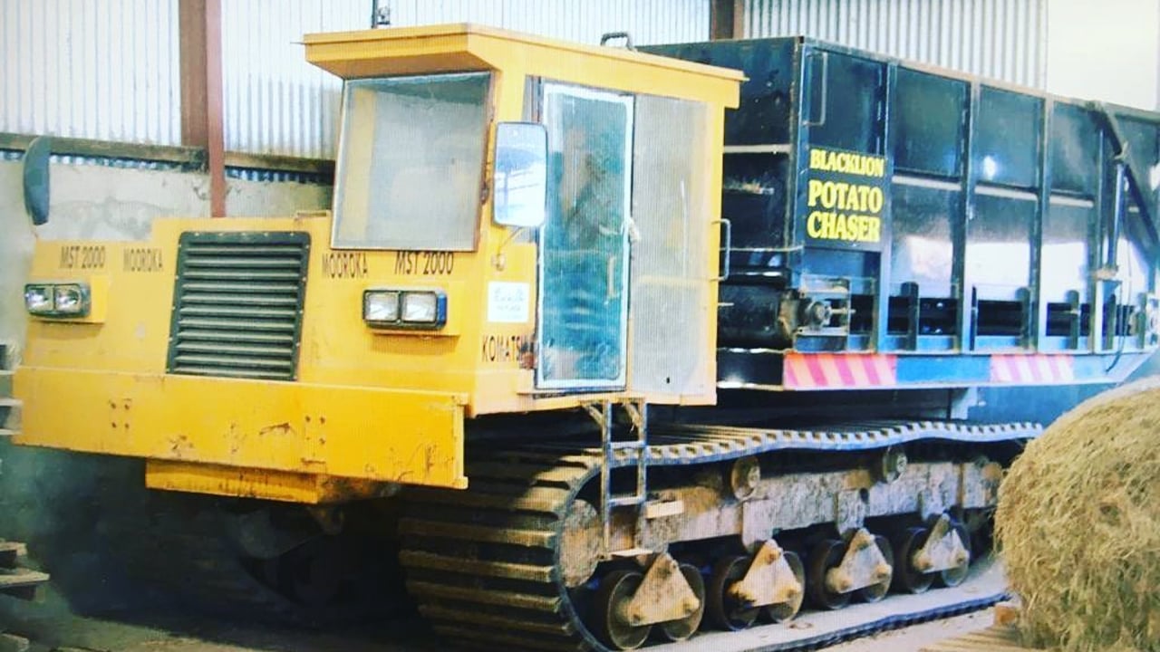 Morooka MST 2000 dumper with bespoke potato box which was stolen on June 16