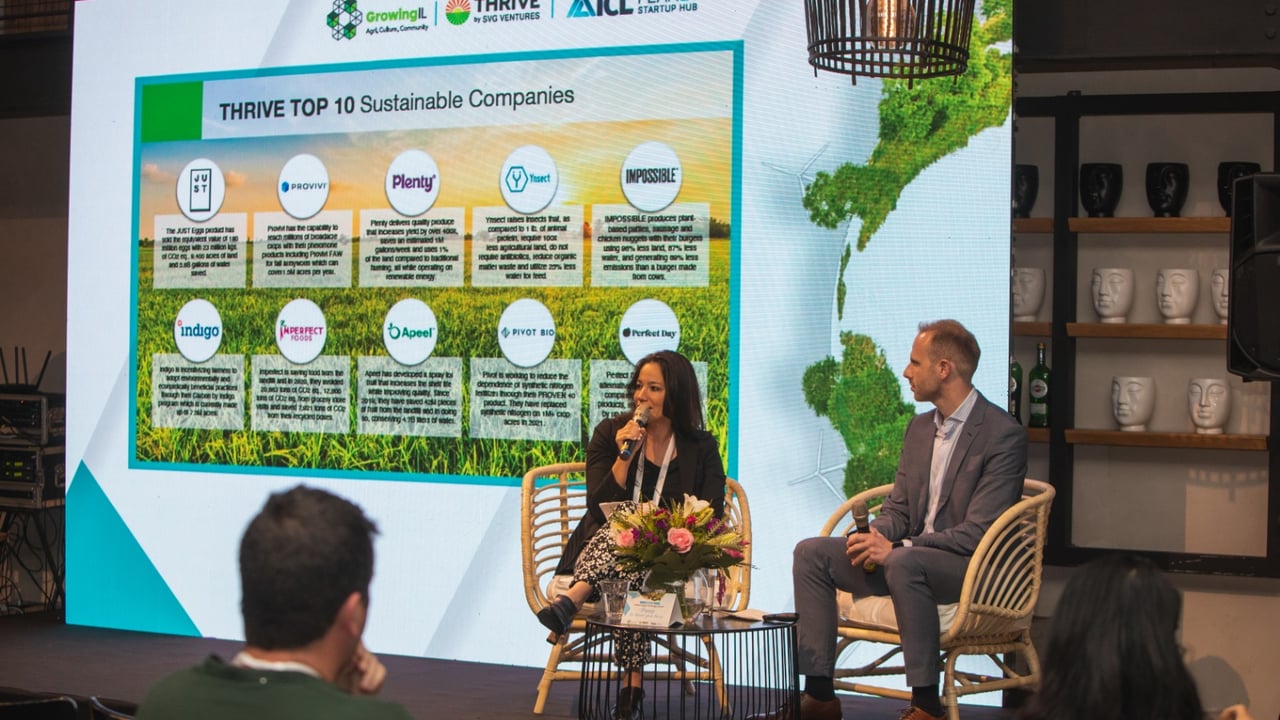 Hadar Sutovsky, ICL Planet and Danny O'Brien, THRIVE/SVG Ventures at the launch event. Source: THRIVE/SVG Ventures 