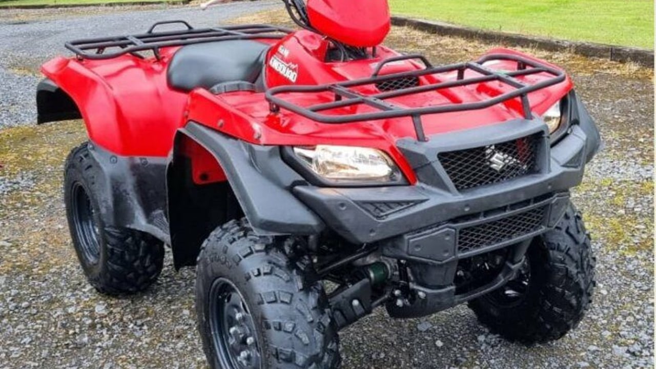 Gardaí appeal for info on two stolen quads in Meath