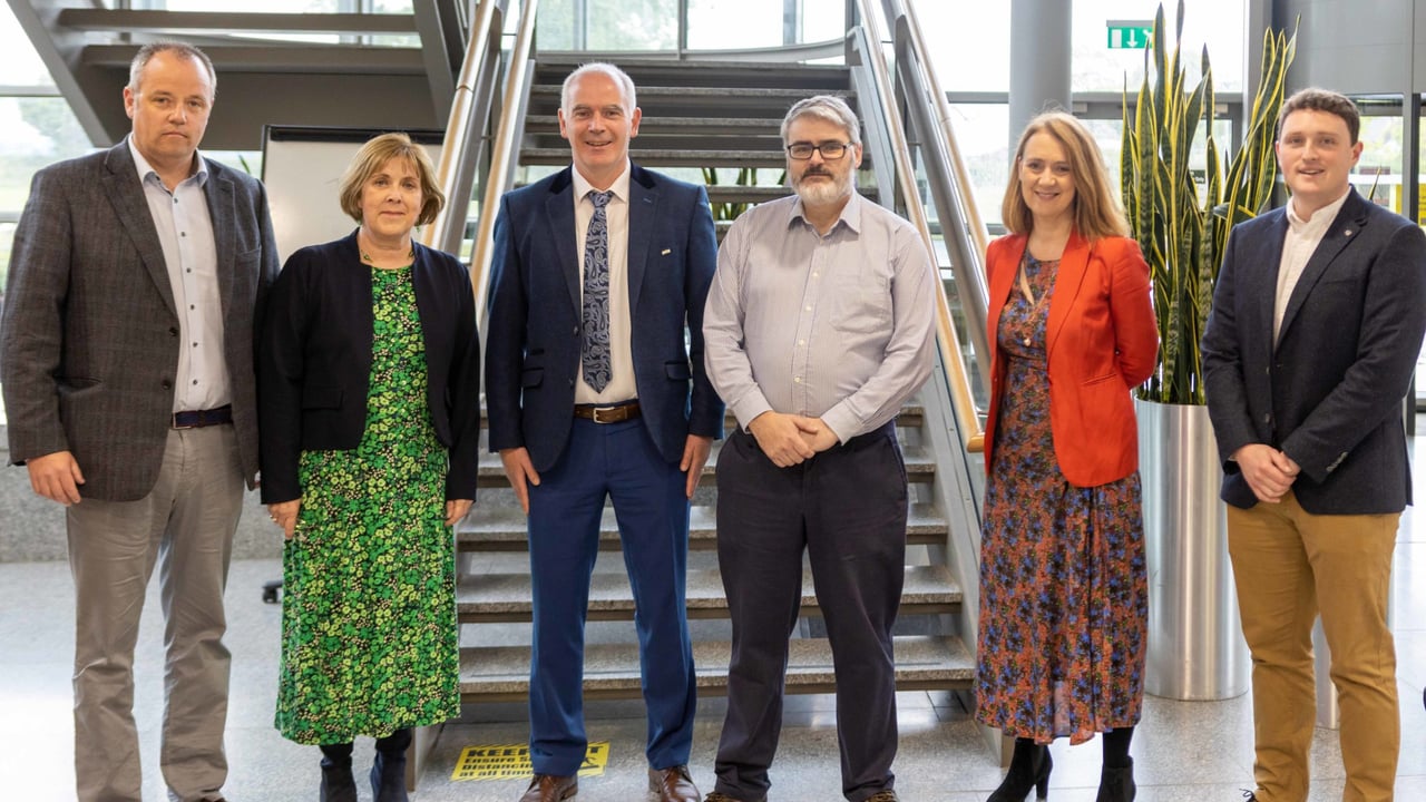 Rory Farrell; Dr. Breda Brennan; John Kelly; Gary Lanigan; Dr. Edel Healy; and Niall McLoughlin