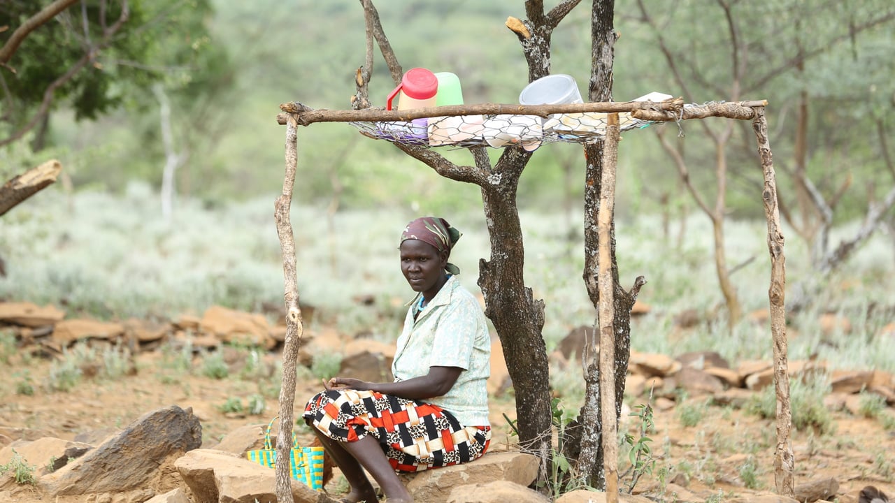 Lilian Kura, a small-scale farmer from Kadogoi village in northern Kenya. Source: Self Help Africa