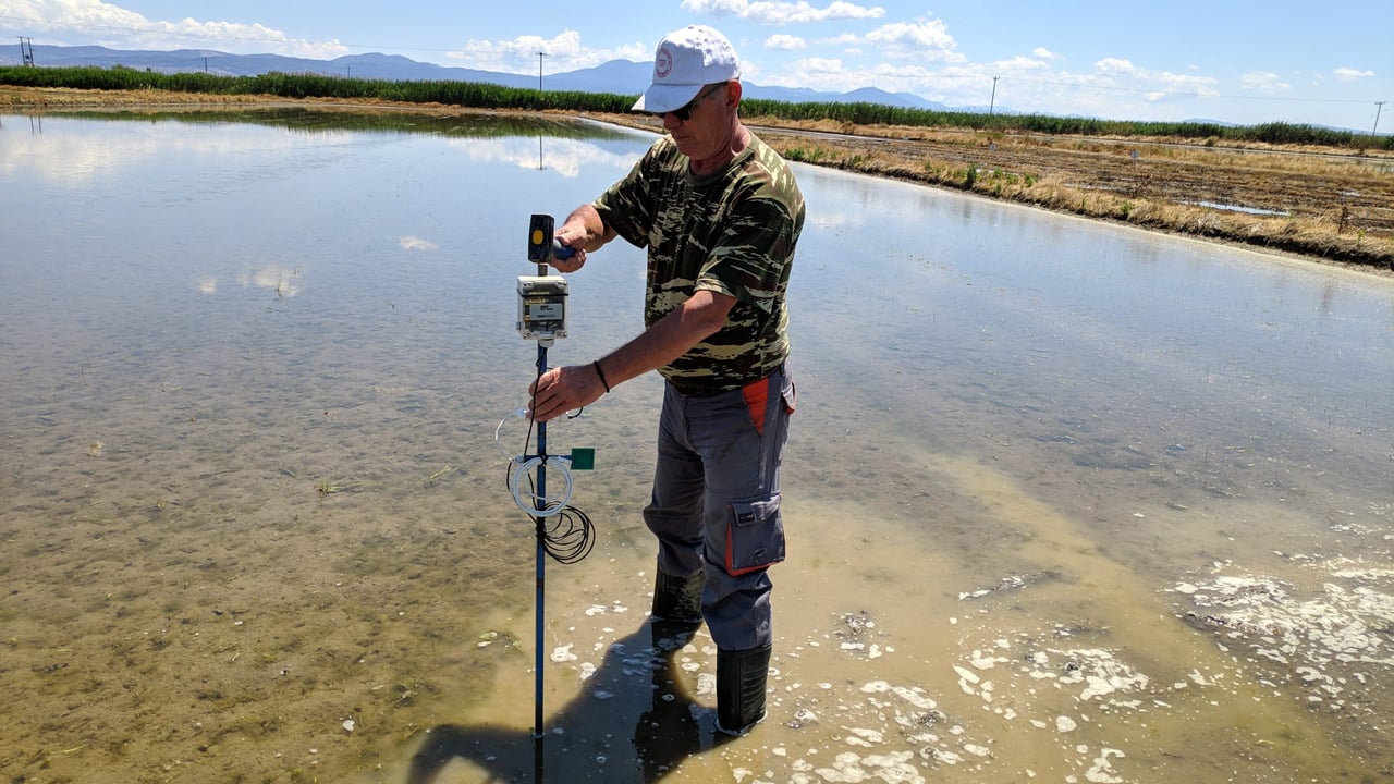 Smart farming technology in use. Photo: DEMETER Project