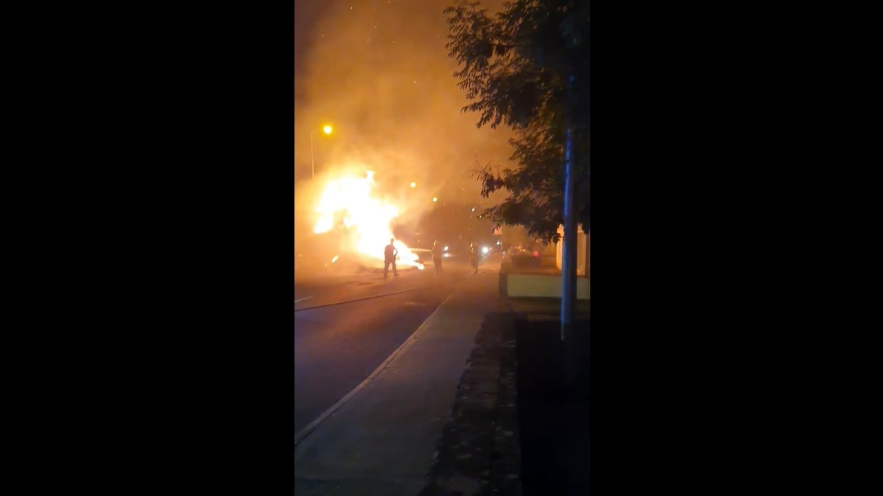 GAA club narrowly avoids inferno after hay bales catch fire