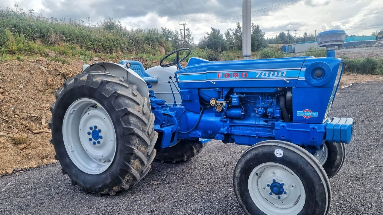 The Ford 7000 is now becoming a very collectible classic