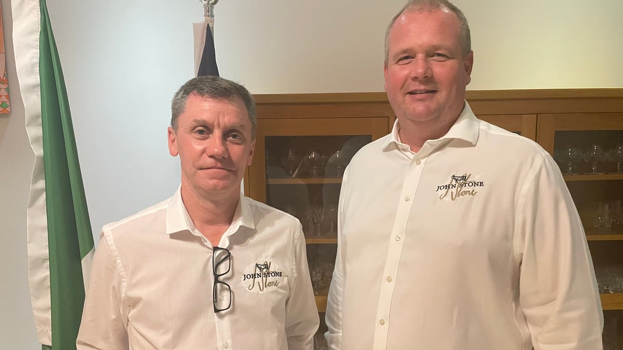 Jonathan Cahill, sales director and Tim Stone, managing director at John Stone 