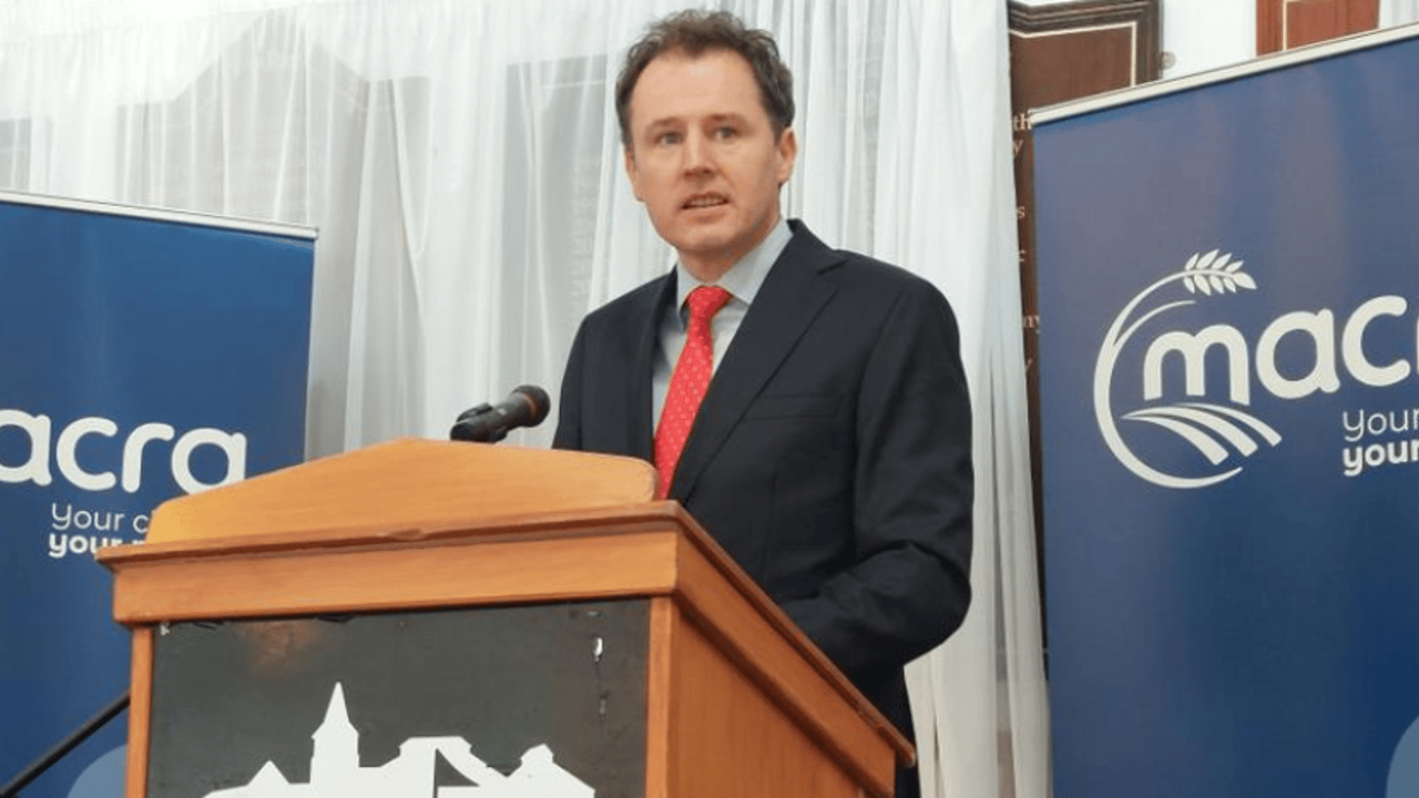 Minister McConalogue at the 2022 Macra rally