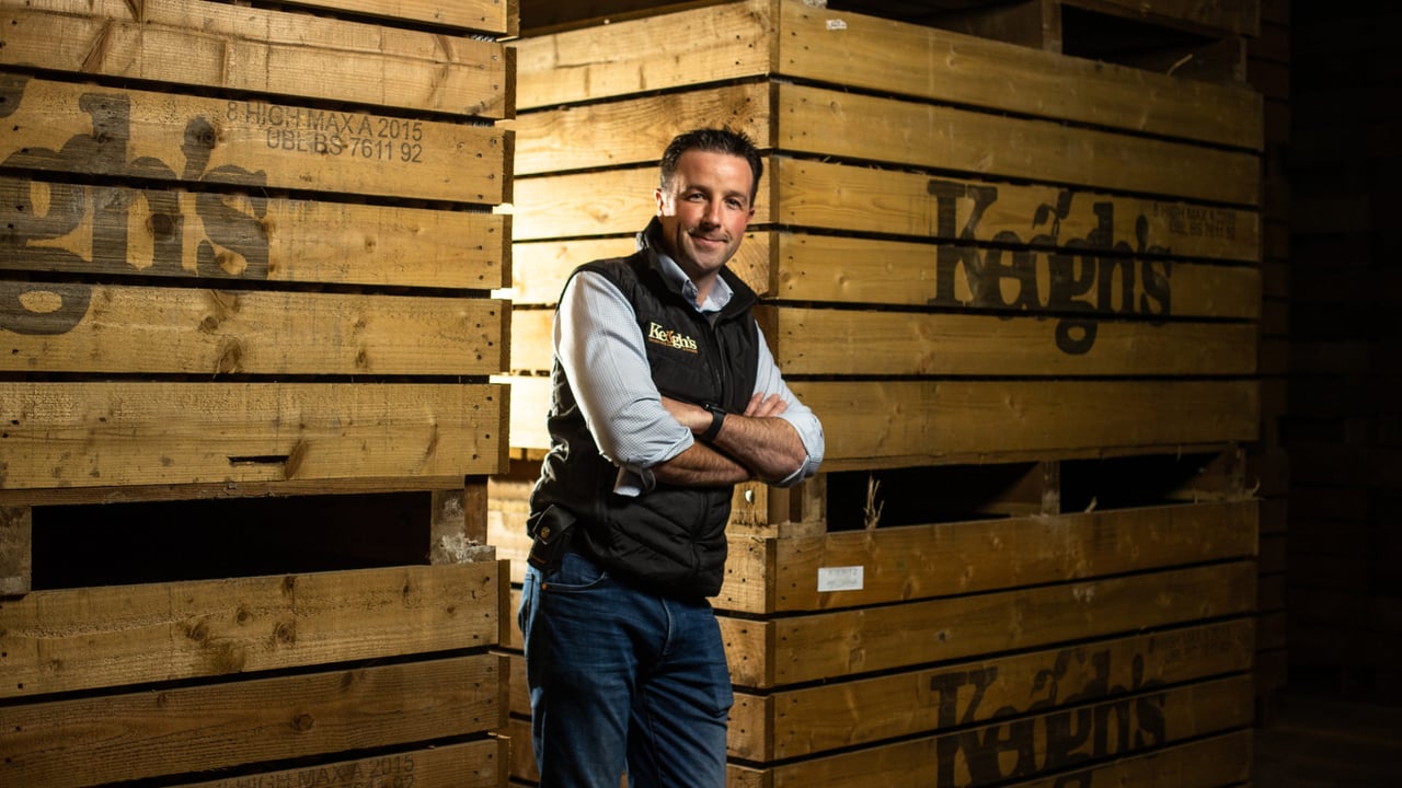 Tom Keogh, founder and managing director of Keogh's Crisps.

Image: Mark Condren
