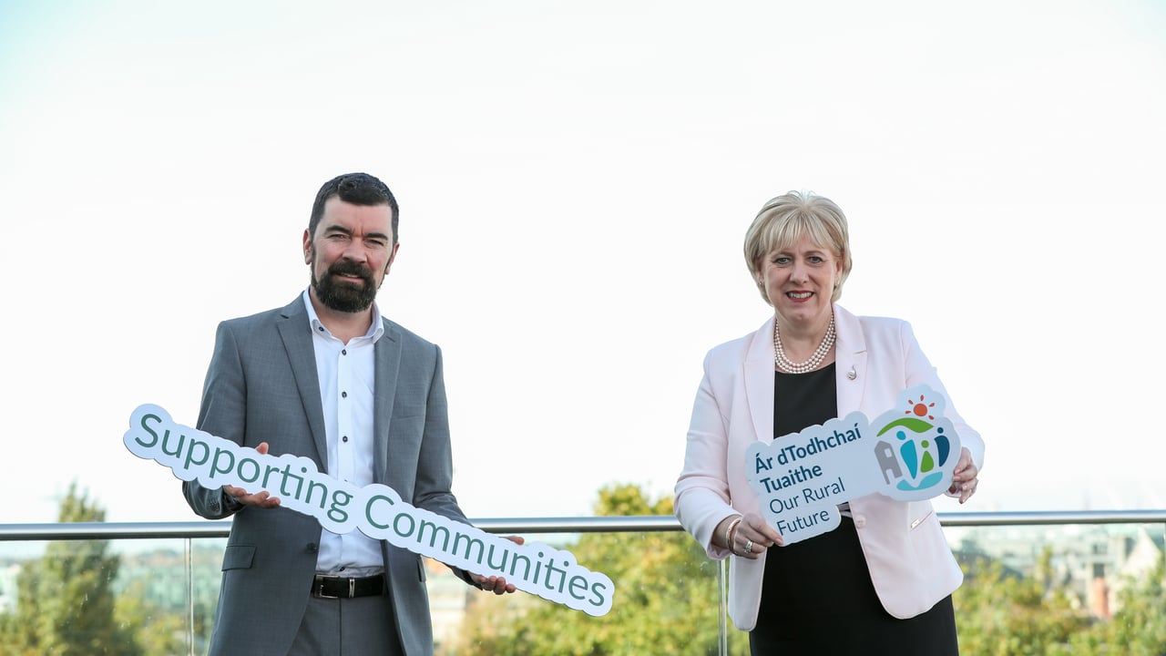 Minister for Rural and Community Development, Heather Humphreys, and Minister of State, Joe O’Brien