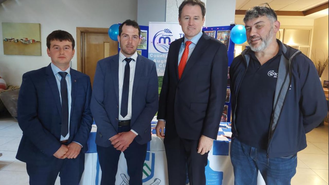 Minister Charlie McConalogue at the 2022 Macra Rally 