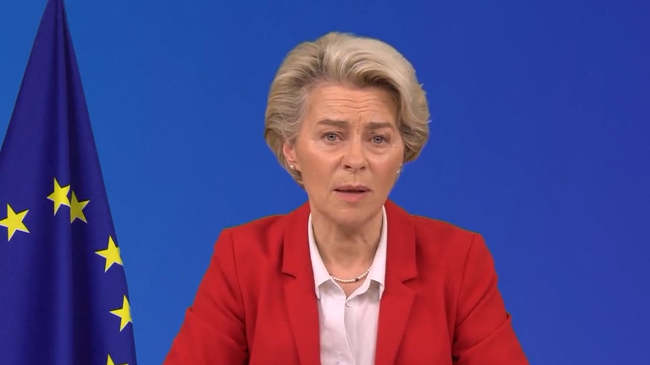 European Commission president, Ursula von der Leyen