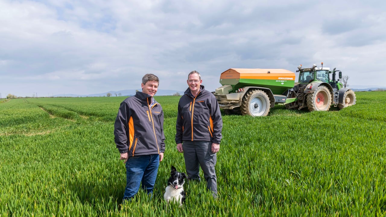 'Our fertiliser usage has dropped 5% with this spreader'