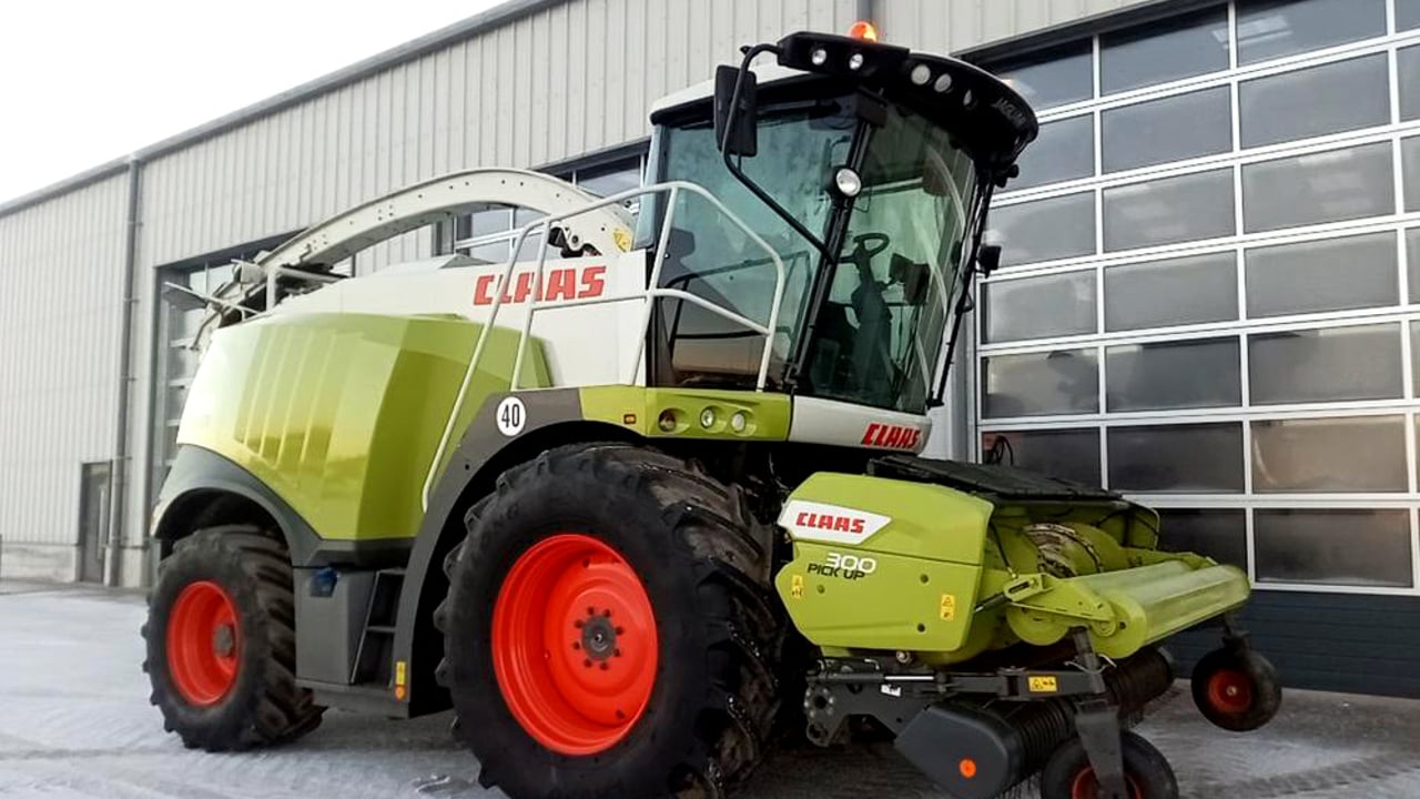 This 2015 Claas Jaguar 950 made €142,694 on the day