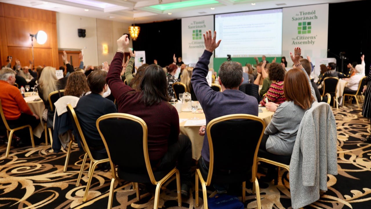 Members of the Citizens’ Assembly on Biodiversity Loss Source: @CitizAssembly