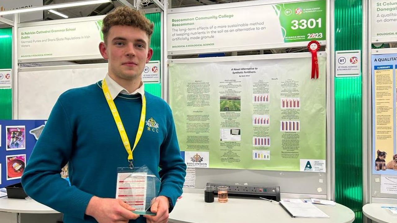 Sean Allen at his stand at BTYSTE 2023