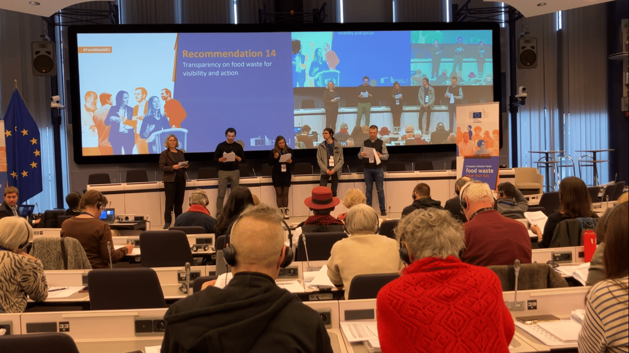 Delegates present their recommendation to the EU Commission in Brussels. Image: Agriland
