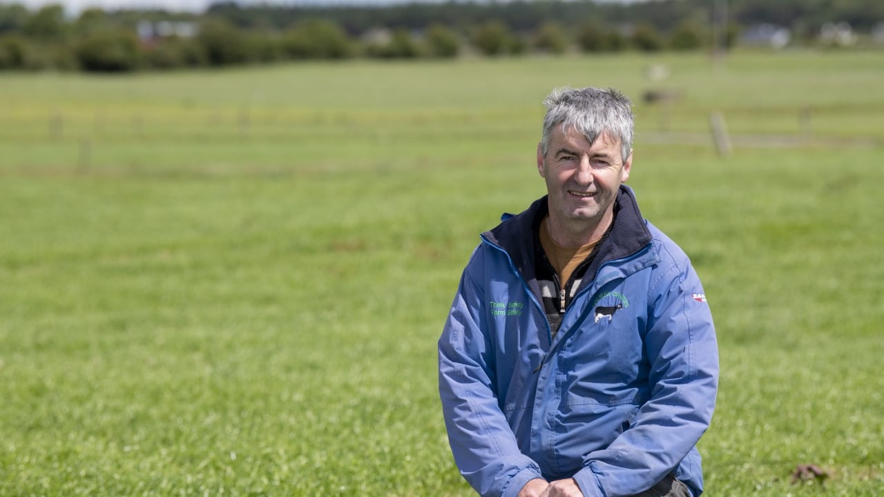 Padraic Cummins said "grass is the most important asset" he has on his farm