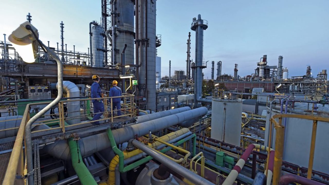 Ammonia plant at Ludwigshafen site. Image: BASF SE