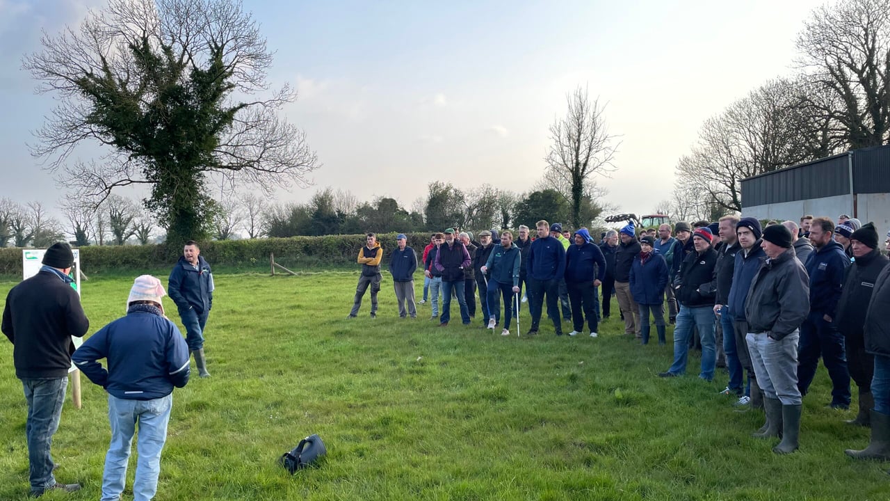 Suckler farmers gathered on the farm of Padraig Gerety, near Kenagh, Co. Longford, on Wednesday evening, April 19, to attend a farm walk focused on suckler breeding