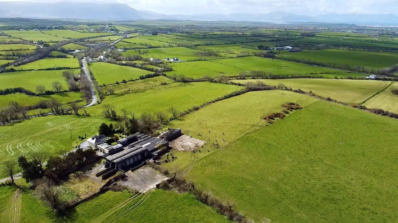 Ballybroman House and farm in Co. Kerry Image: Daft.ie