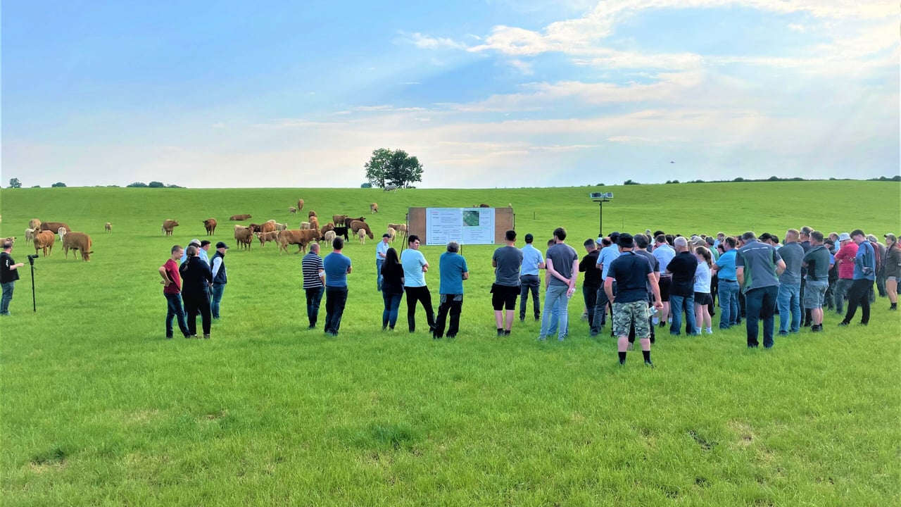 Large crowds attended the IGA beef event in Crookedwood, Co. Westmeath this week