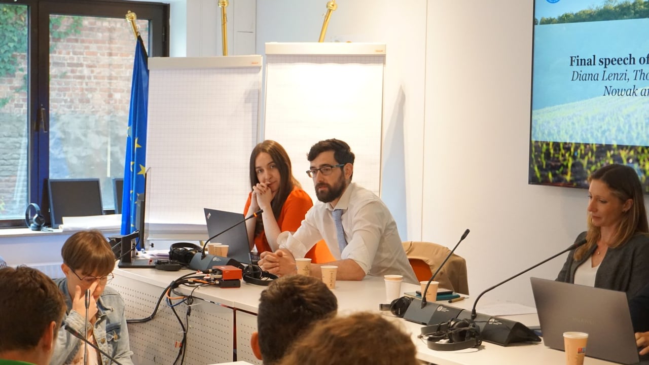 Thomas Duffy pictured at the CEJA general assembly in Brussels Image: CEJA