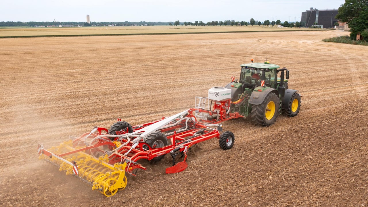 Pottinger Terria cultivators now with air seeder option