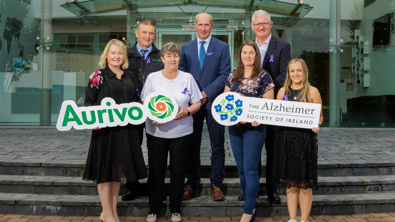 Back L-R: James McCarrick, Aurivo board member, Raymond Barlow, Aurivo chair and Donal Tierney, chief executive Aurivo. Front L-R: Marilyn Phillips, group head of human resources Aurivo, Claire Culkin, ASI service manager for Sligo/Leitrim, Carol Molloy, ASI operations manager north west and north east and Kerri-Ann Warren, ASI corporate fundraiser