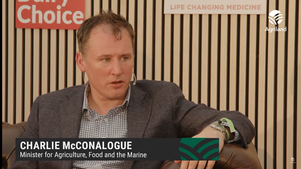 Minister for Agriculture, Food and the Marine Charlie McConalogue