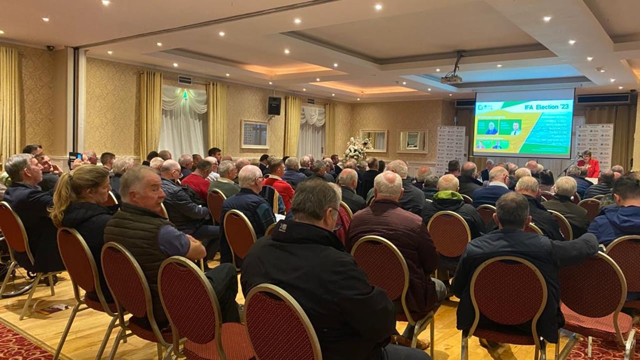 IFA election 2023 hustings at Bush Hotel, Carrick-on-Shannon