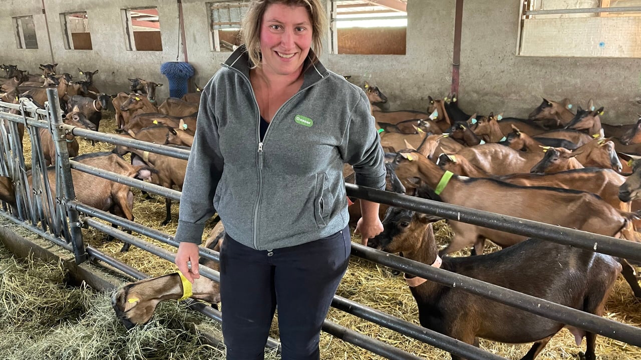 Carole Neyrial is the owner of the farm