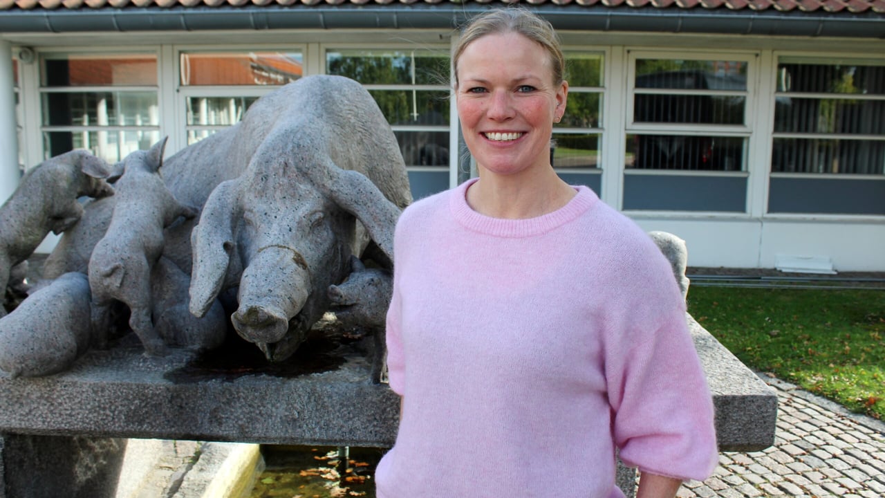 Jenn Hales Pedersen, a member of the research team at SEGES Innovation in Denmark