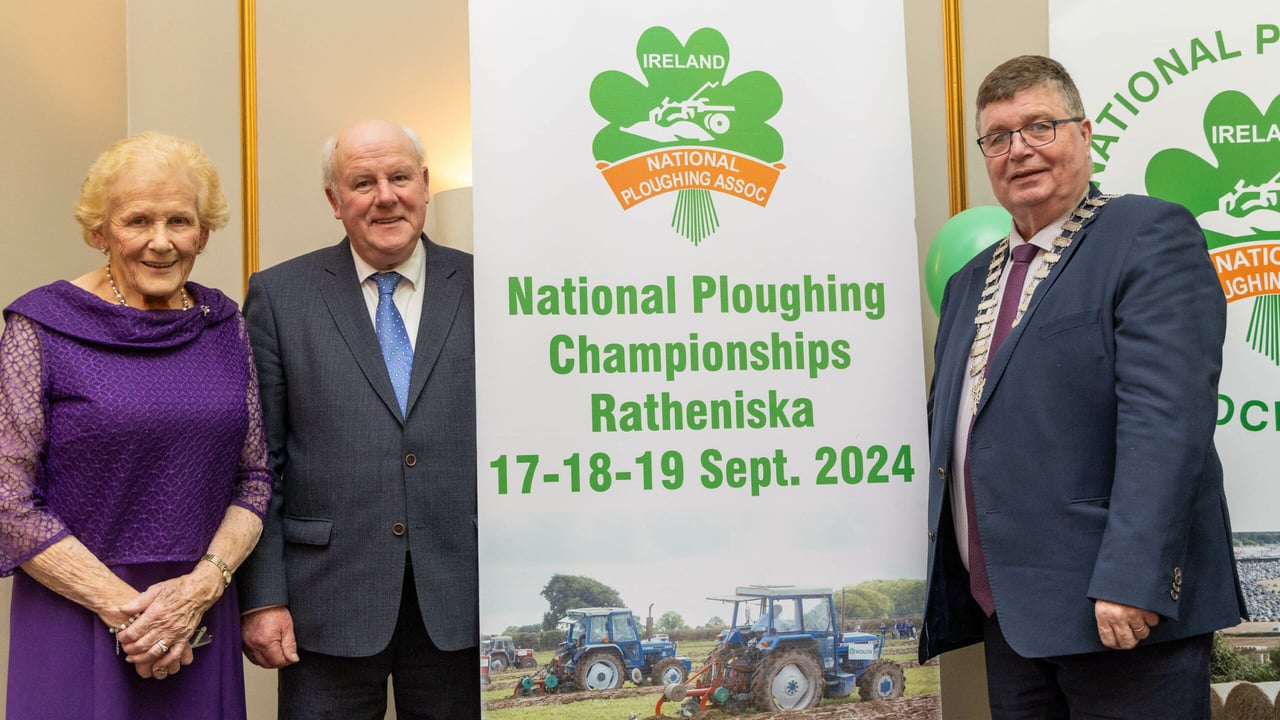 Ploughing 2024 announced for Ratheniska, Co. Laois.
Source: Alf Harvey.