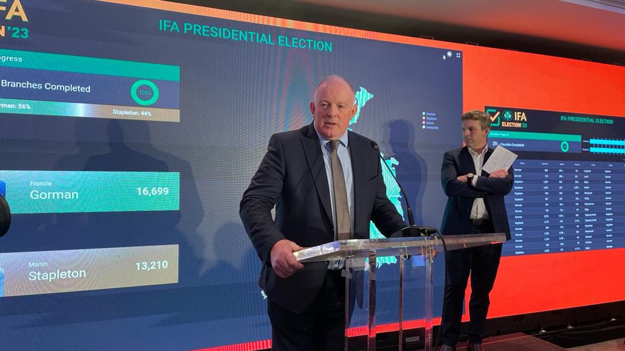 President of IFA Francie Gorman