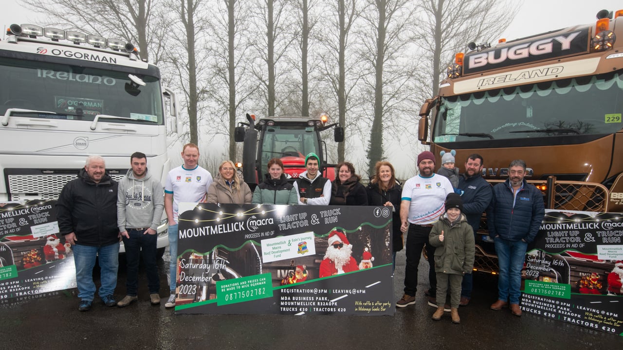 Dominic Dunne, James Murphy, Chris Joyce, Amy Strong, Tiegan Dunne, Adam Fitzpatrick, Sharon Fitzpatrick, Rosemary O'Gorman, Tommy Redmond, James Byrne, Mick and Jack O'Gorman and Brian Buggy. Image source: Denis Byrne.