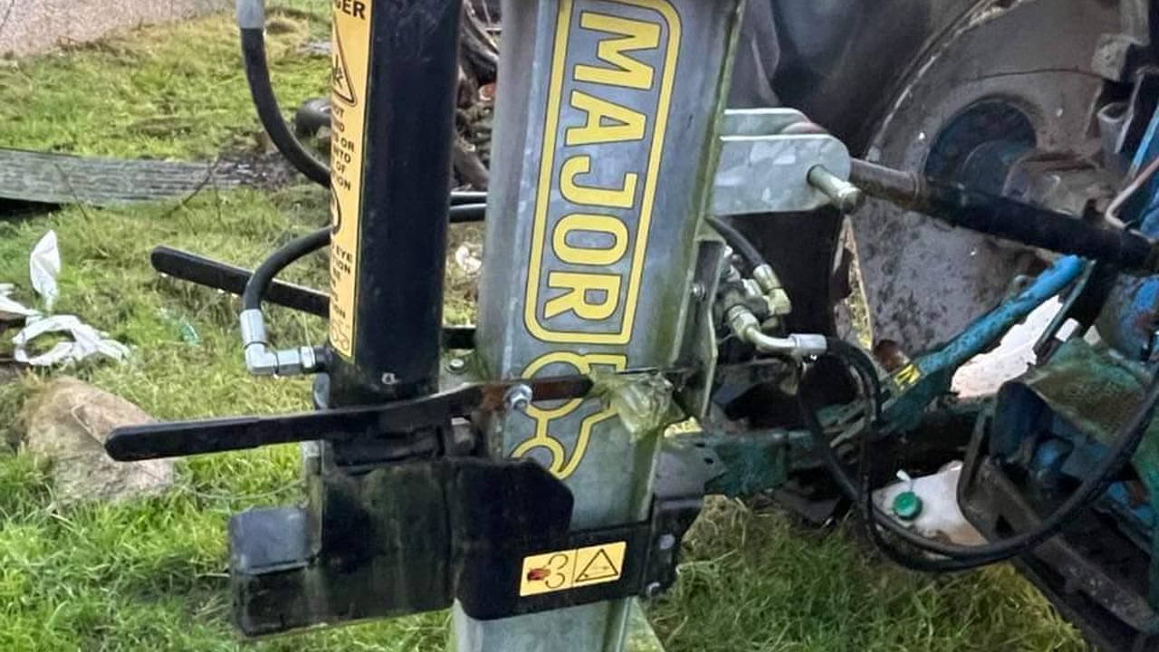 Log splitter Source: Police Derry City and Strabane
