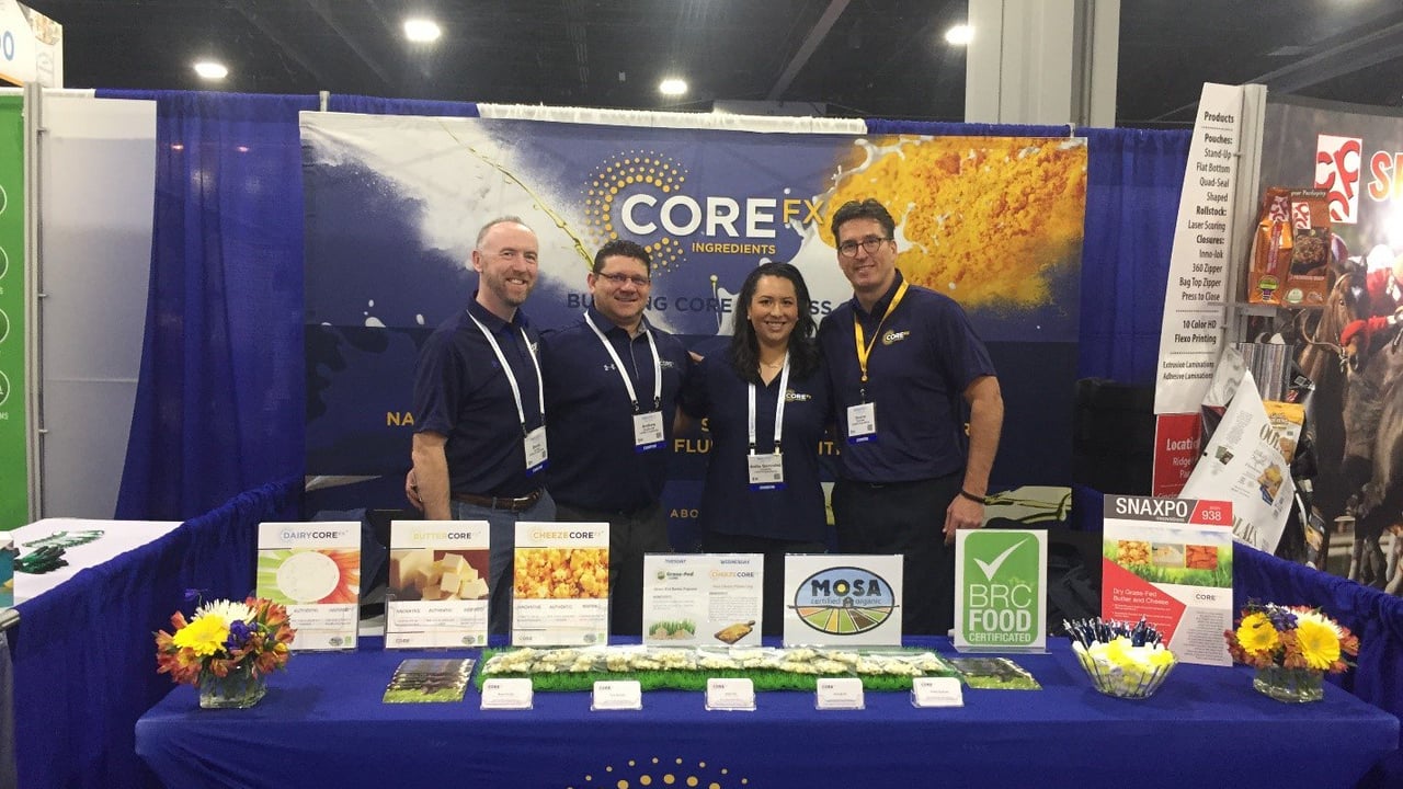 Far left: CoreFX founder and CEO Denis Neville