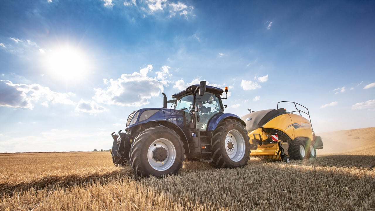 New Holland tractor
Source New Holland