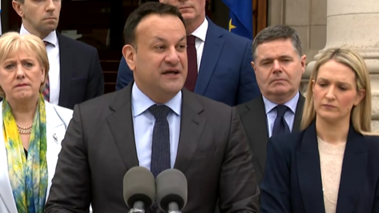 Leo Varadkar resigns as Taoiseach and leader of Fine Gael