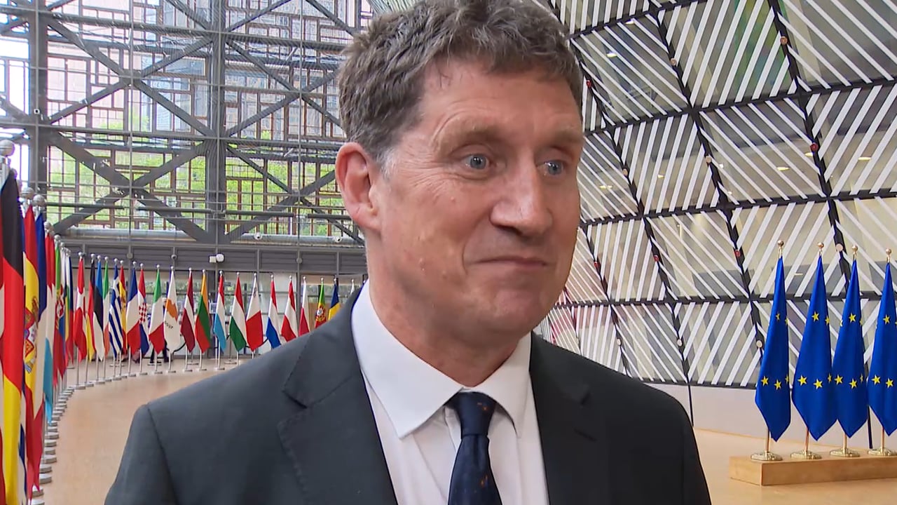 Minister for Environment, Climate and Communications, Eamon Ryan 
Source: European Council