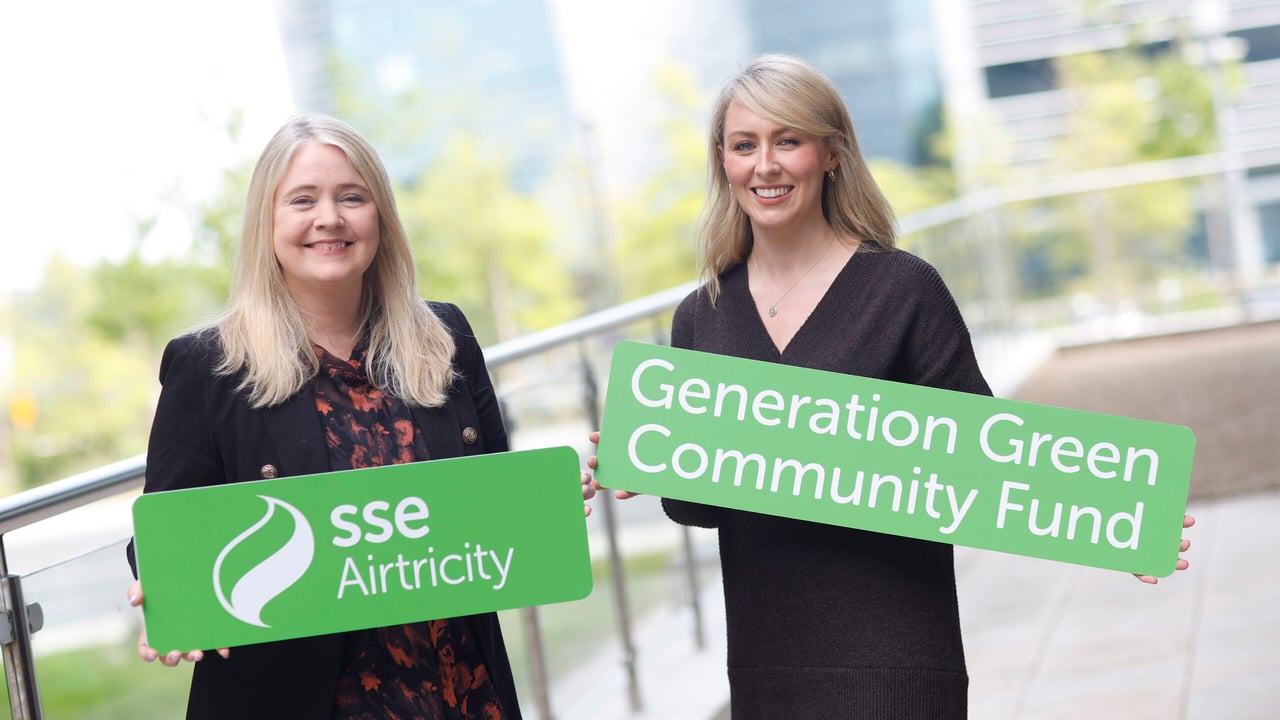 (L-r) Managing director of SSE Airtricity, Klair Neenan and head of corporate affairs at SSE Airtricity, Deirdre Smith
