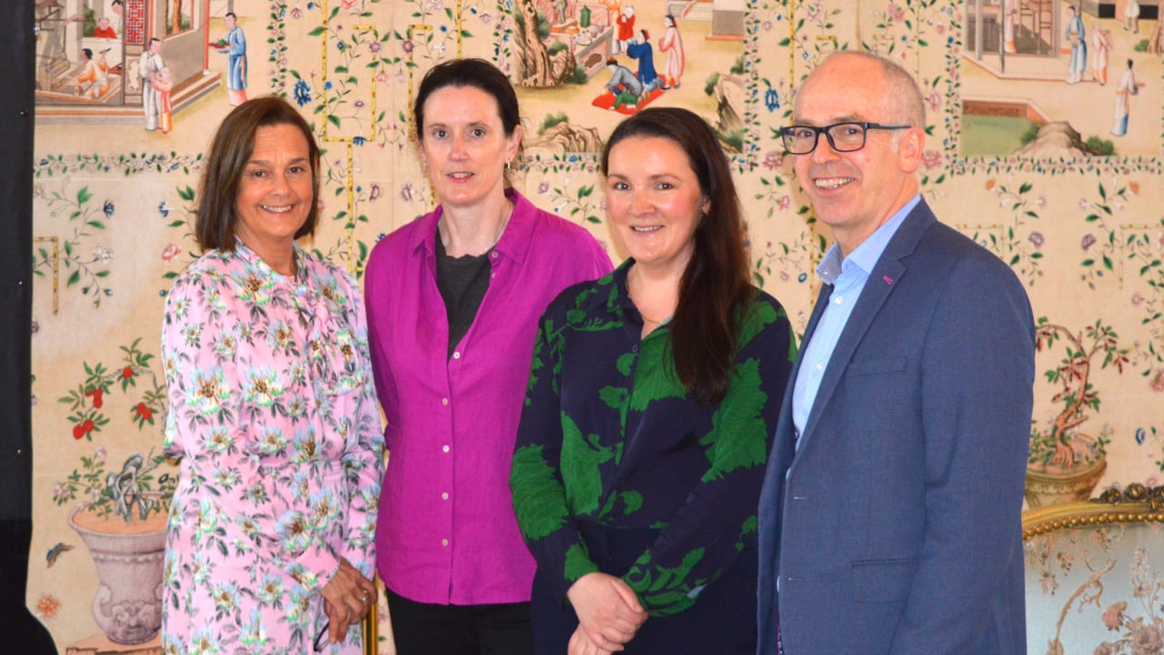 Eleanor Kent, Dr Úna FitzPatrick, Dr Denise O’Meara, Prof. Peter McLoughlin Source: Shane Scannell via SETU