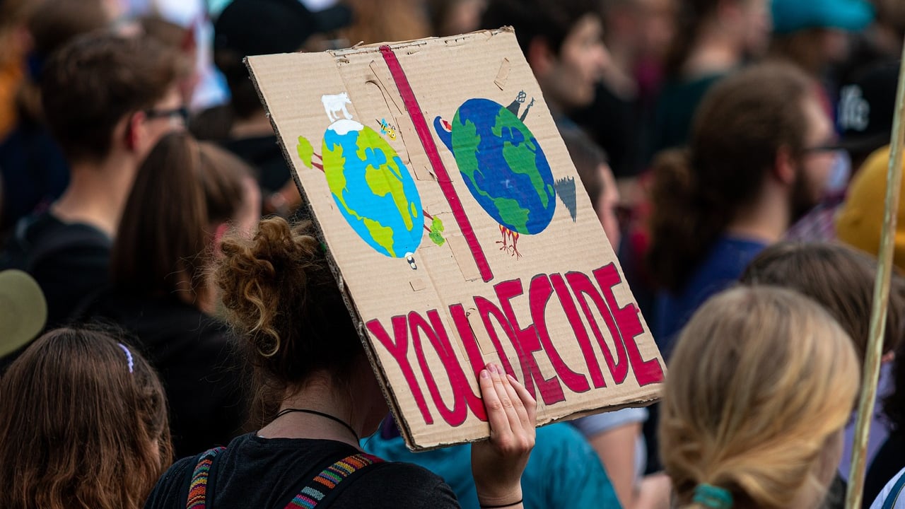 Climate action protest Image source: pixabay
