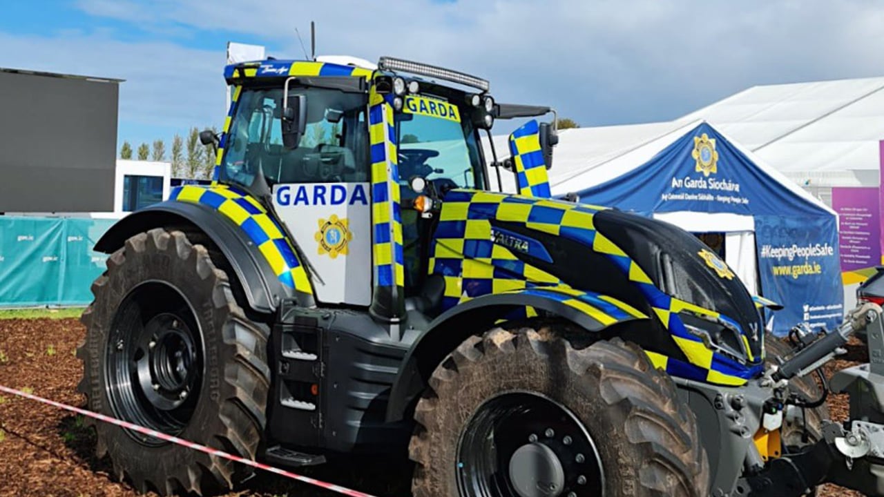 Gardaí were out in force during the three days of the National Ploughing Championships in 2023 Source:@gardainfo