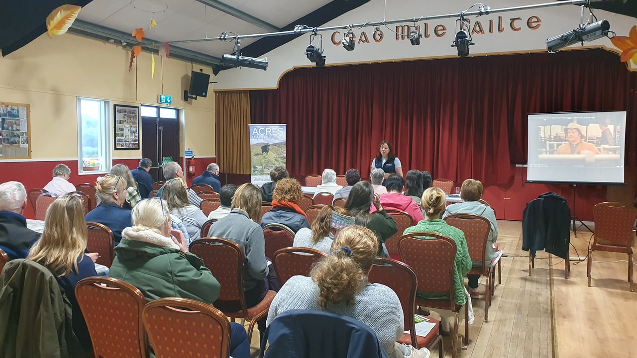 'Ur Wan' event organised by ACRES Donegal at Leghowney Community Hall