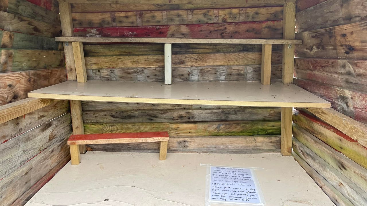 Honesty box raided in Co. Roscommon with evidence left behind