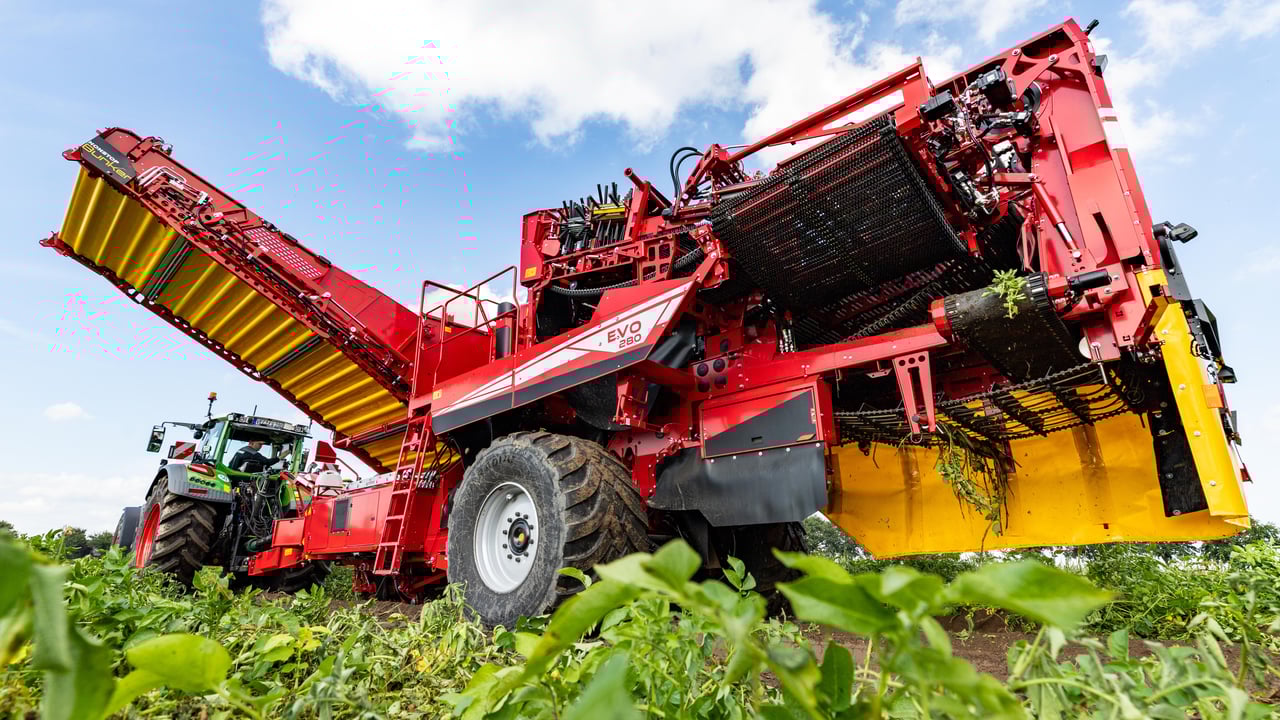 Grimme launches new two-row harvester