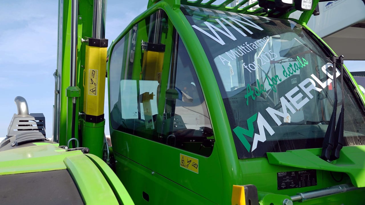 Getting up close with the Merlo Multifarmer at Ploughing 2024