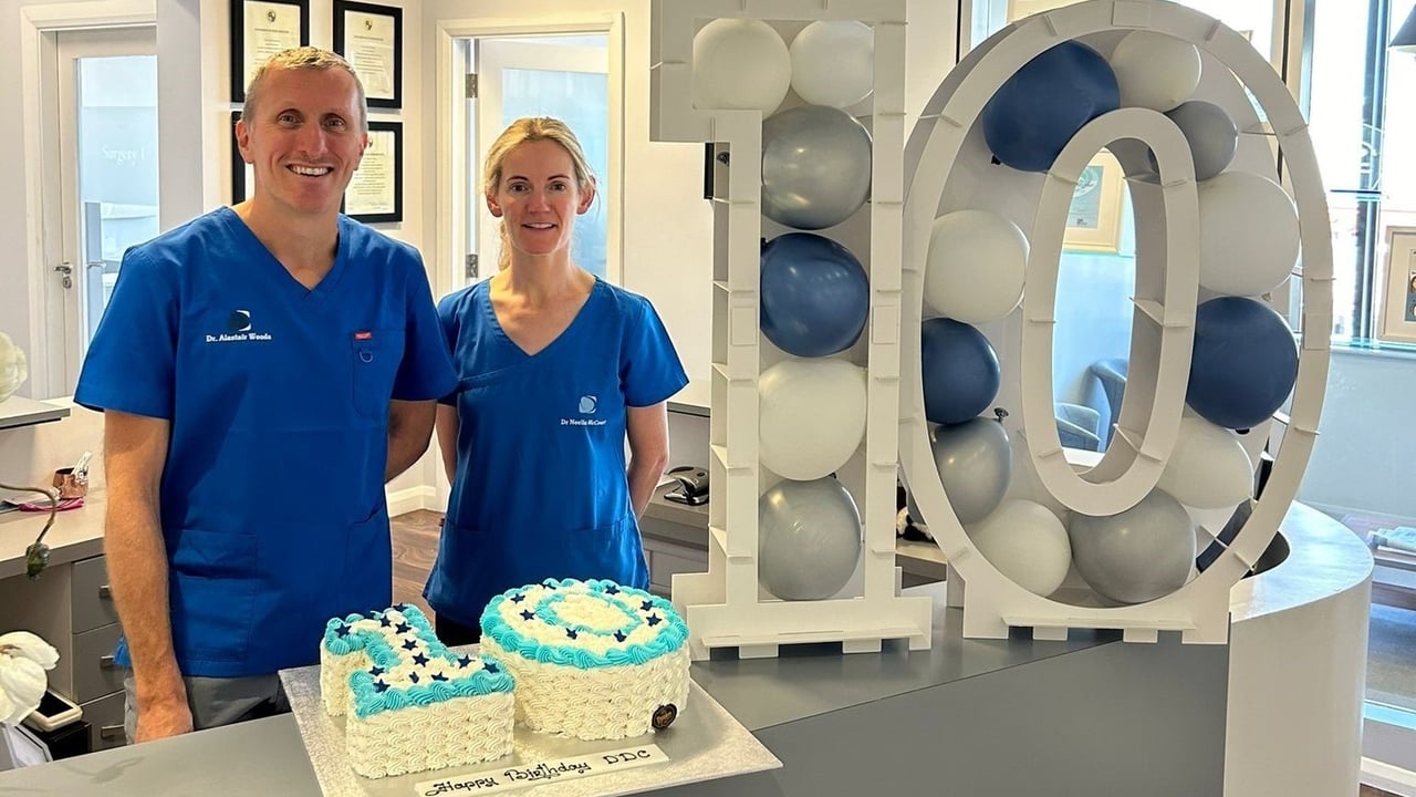 Dr. Alastair Woods and Dr. Noelle McCourt 