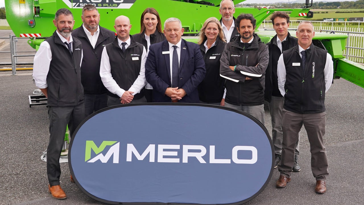 Merlo Ireland is headed by Sean Groom (centre) 